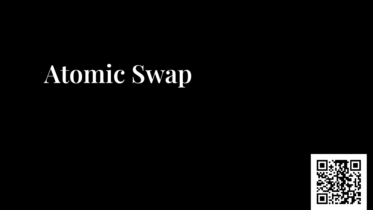 Atomic Swap