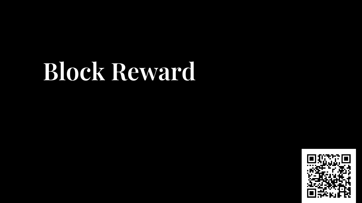 Block Reward