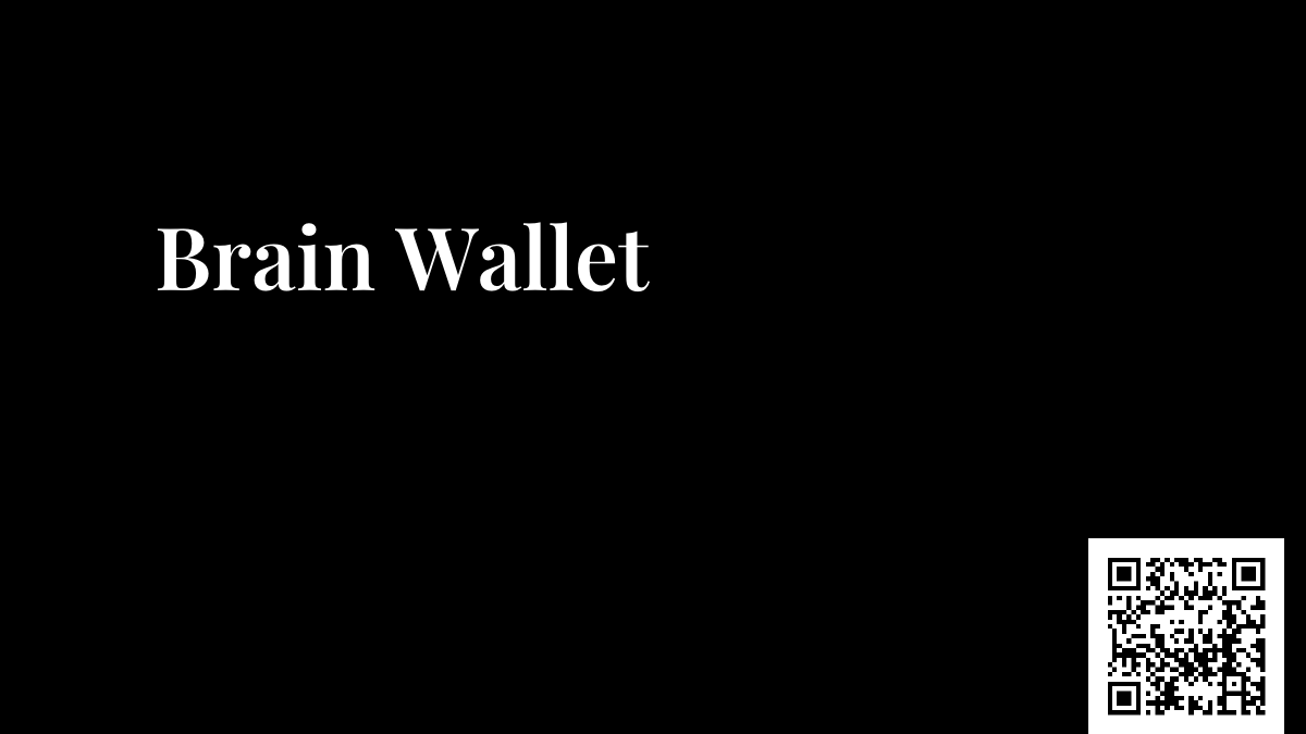 Brain Wallet