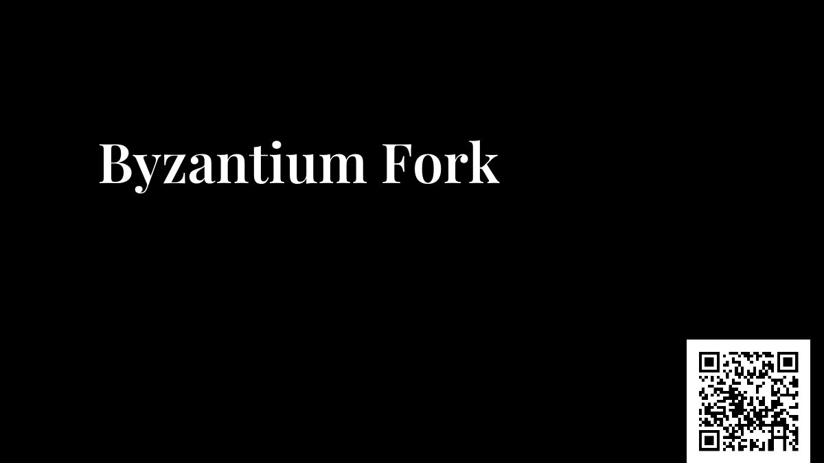 Byzantium Fork