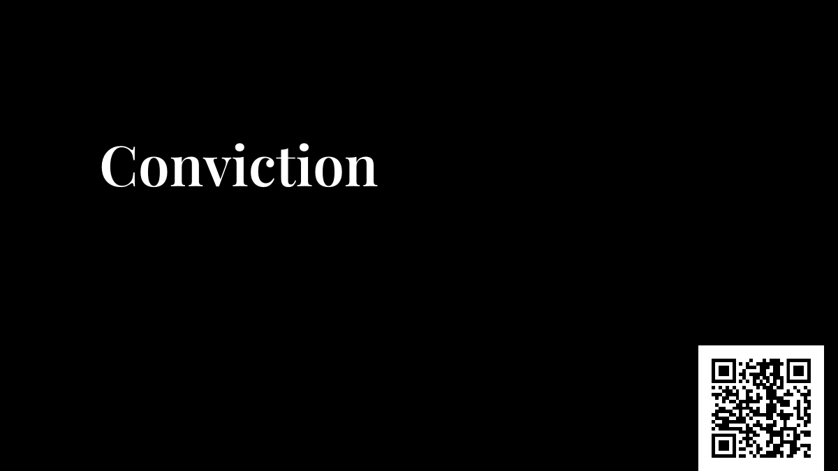 Conviction