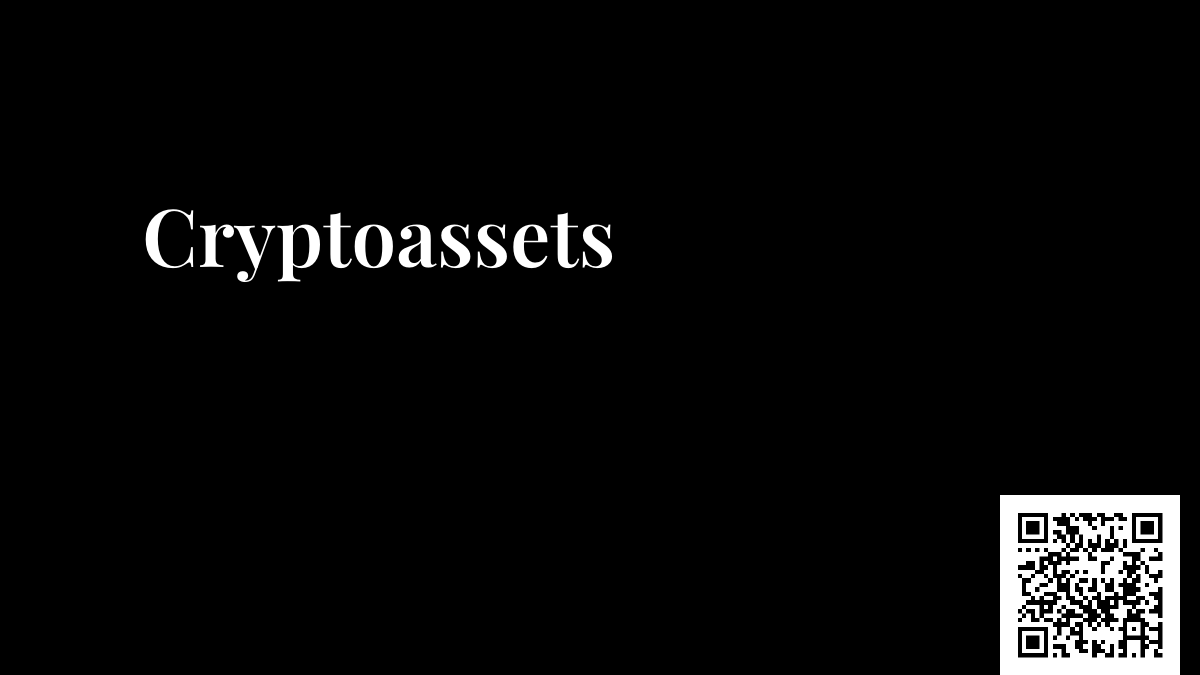 Cryptoassets