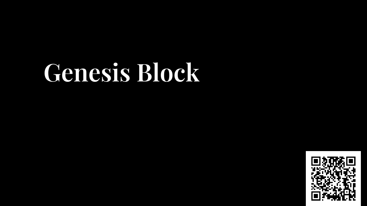 Genesis Block
