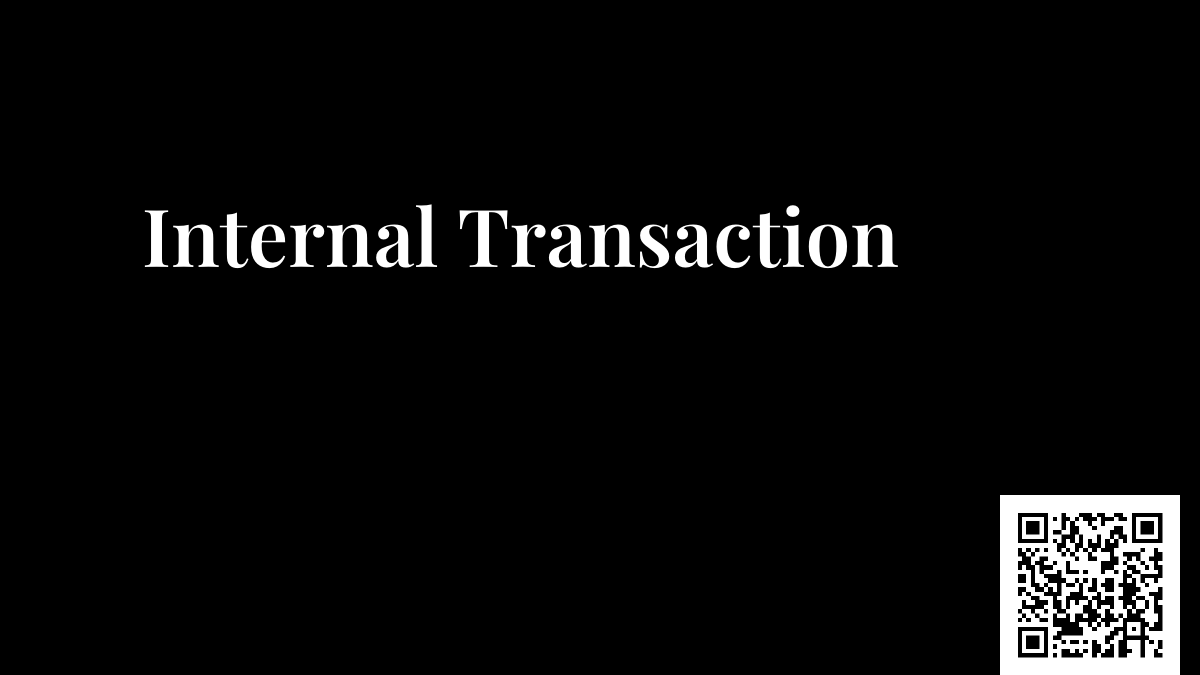 Internal Transaction