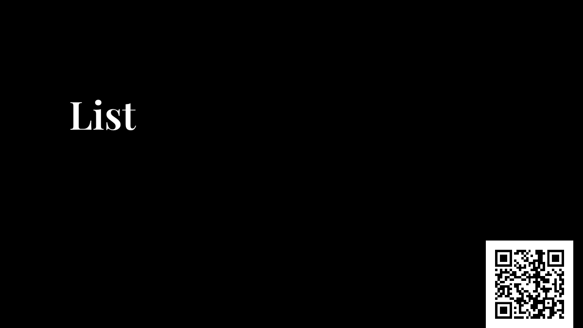 List