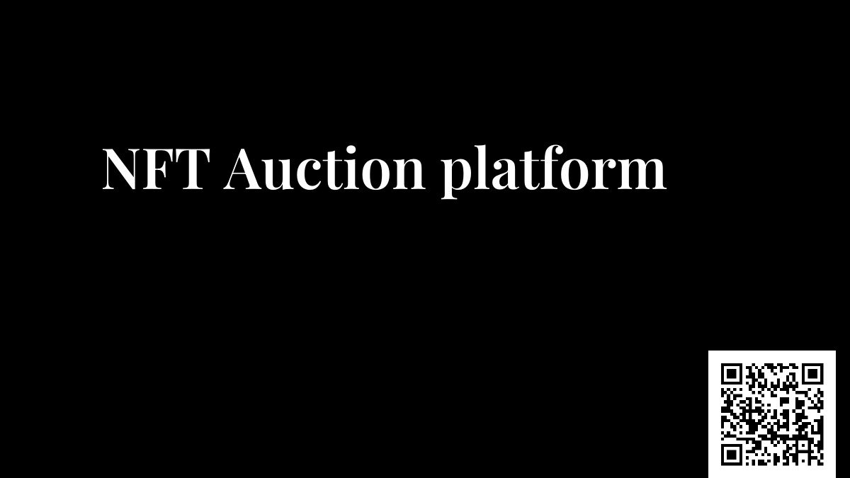 NFT Auction platform